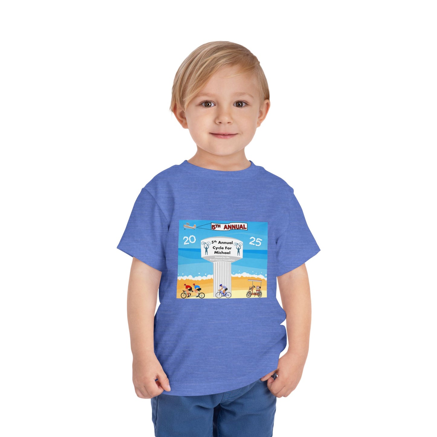2025 Cycle For Michael Toddler T-shirt