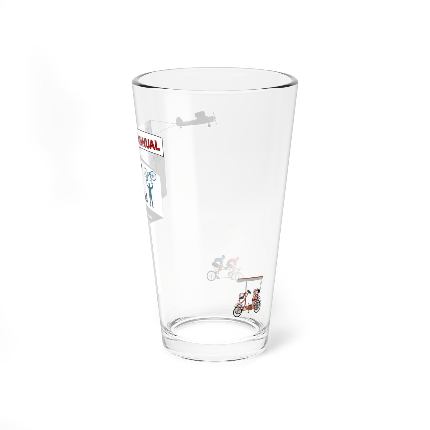 2025 Cycle For Michael Pint Glass