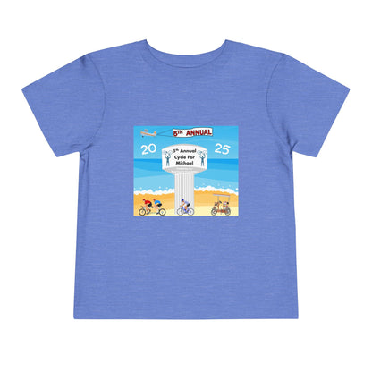 2025 Cycle For Michael Toddler T-shirt