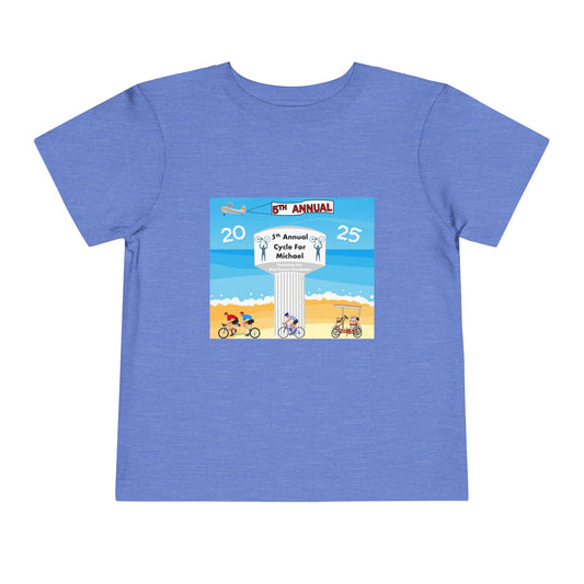 2025 Cycle For Michael Toddler T-shirt